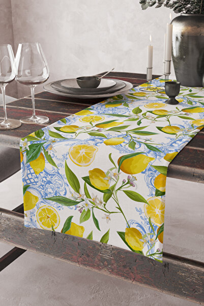 AYSHOME Ays Home Salkım Μοτίβο Λεμονιού Ράνερ