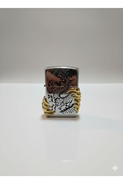 AZİMKARTİCARET BENZİNLİ KABARTMALI İLĞİNÇ DESENLİ ÇAKMAK