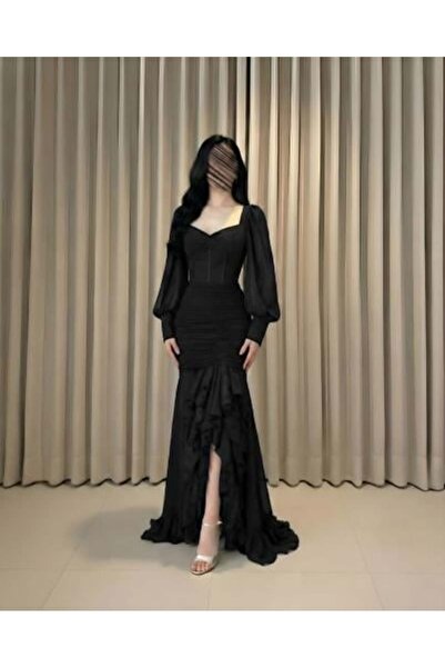 ROSE LADY FASHION Anoud Black Dress