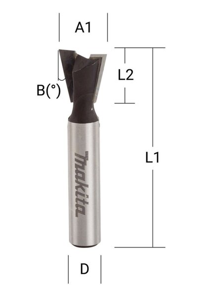 Makita D-48094 - Freze Bıçağı 12x19 Mm - D-48094