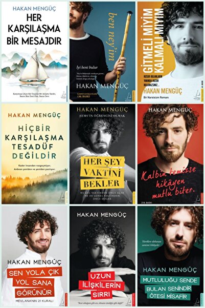 Destek Yayınları Hakan Mengüç 9 Kitap Takım Her Şey Vaktini - Mutluluğu Sende...