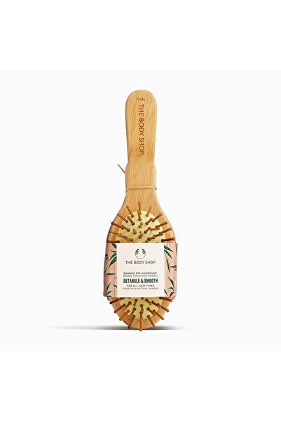 THE BODY SHOP New Oval Bamboo Pin Hairbrush