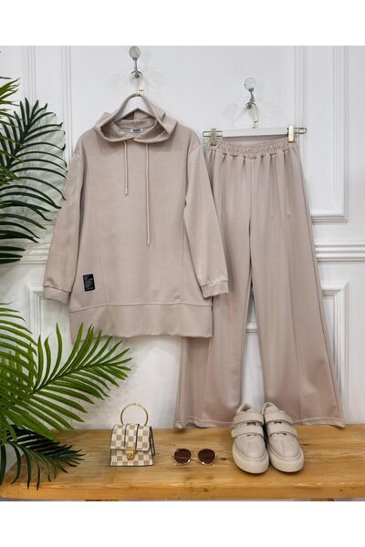 onix Style Double Suit Set Beige