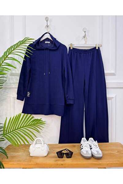 onix Style Double Suit Navy Blue Suit