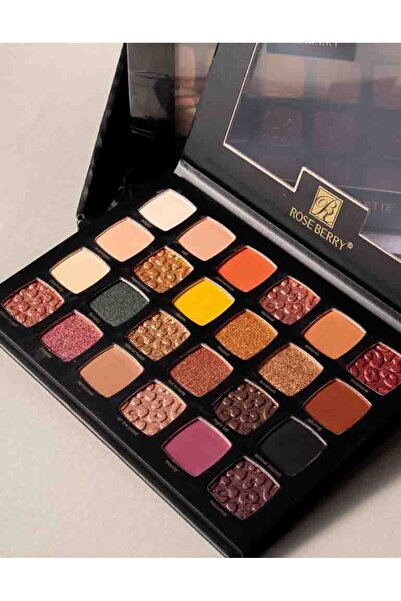 ROSE BERRYY Rose Berry 24-Color Eyeshadow Palette for Evening Looks