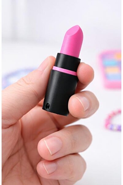 İNDUAL Kız Çocuk Oyuncak Ruj – Oyuncak Makyaj Seti – Dekoratif Oyuncak Ruj