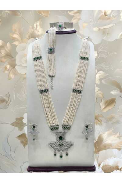 Arjwan Accessories طقم إكسسوارات مجوهرات نسائية مذهل