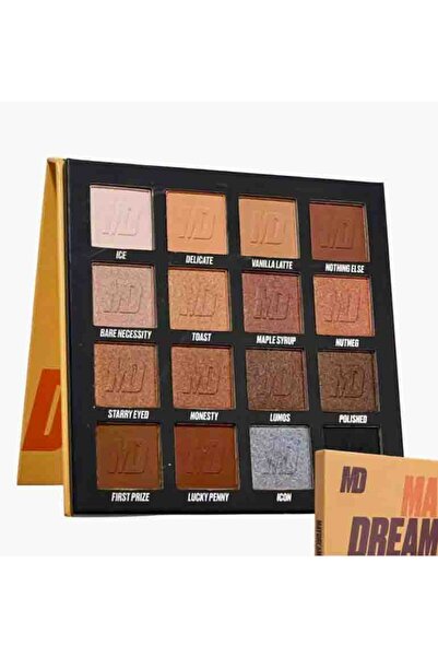 MAYDREAM Enchanting eyeshadow palette - 16 shades of creativity and beauty