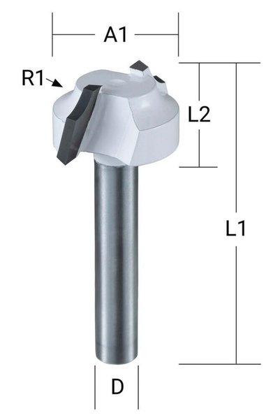 Makita D-09363 - Freze Bıçağı 6x25 Mm - Yüksek