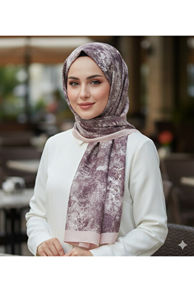 REMOMODA Patterned Batik Model Chiffon Shawl Italian Soft Shawl High Quality