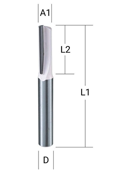 Makita D-47416 - Freze Bıçağı 6x6 Mm - D-47416