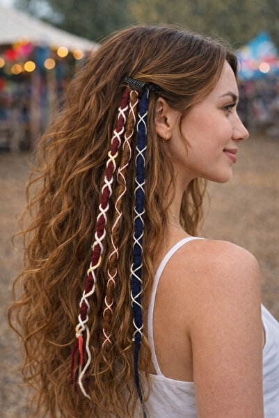 YASEMİN KAPLAN Burgundy Brown Snap Fastener Rasta Buckle |   Daily & Festival...