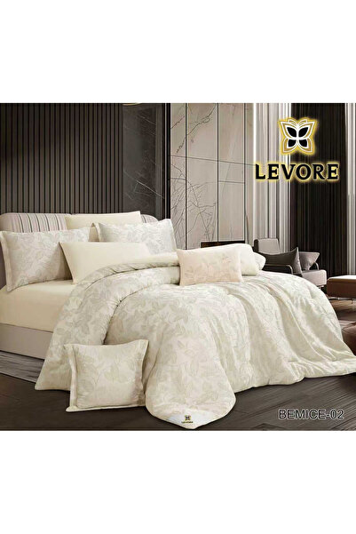 Levore Levory 8-piece double bed set, luxurious royal jacquard, soft to the t...