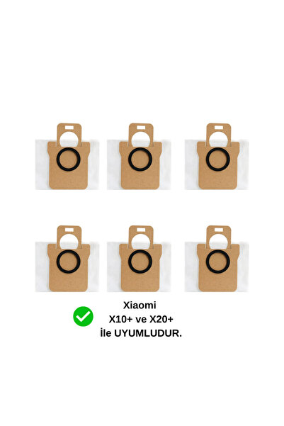 Asgard Grup Sac de praf compatibil cu aspiratorul robot X10/X10+/X20+/X20Pro/...