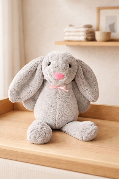 Maks Toys Uyku Arkadaşım Bunny Peluş Uzun Kulak Tavşan 65 Cm