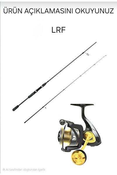 Okuma Wave Up Spin 229cm 3-14gr 2 Parça Olta Kamışı- Capricorn 3000 olta Maki...