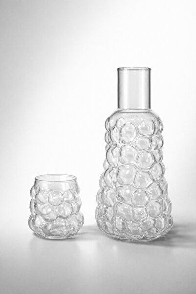 MARZEN HOME Bardaklı Baş Ucu Sürahi