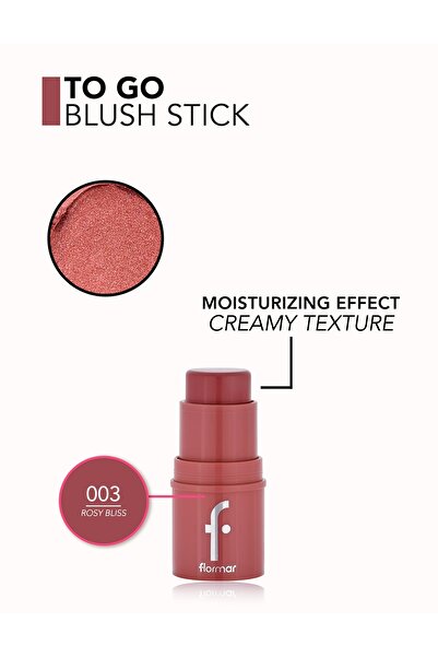 Flormar Flormar To Go Blush Stick 003 Rosie Bliss