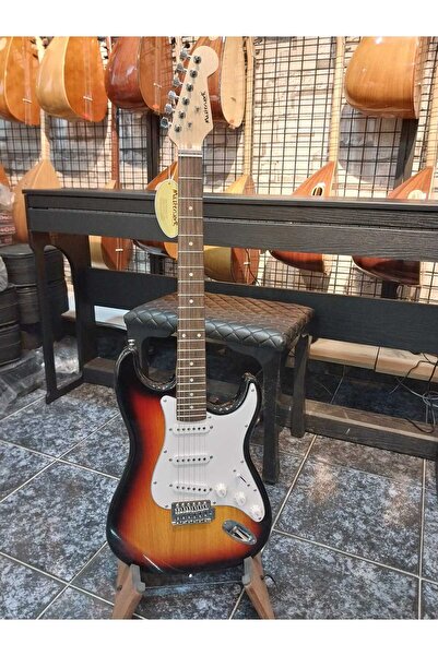 MASTERWORK ELEKTRO GİTAR HEG310SB KILIF KABLO PENA HEDİYELİ