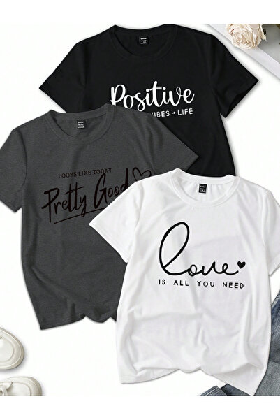 COHERENT Unisex Ανδρικό/Γυναικείο PRETTY GOOD 3-ΤΕΜΑΧΙΑ ΣΕΤ Ειδικά Τυπωμένο Β...