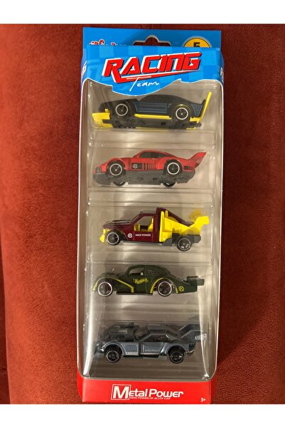 Alloy Models Vardem Raci̇ng Team 5 Pieces of Metal Cars