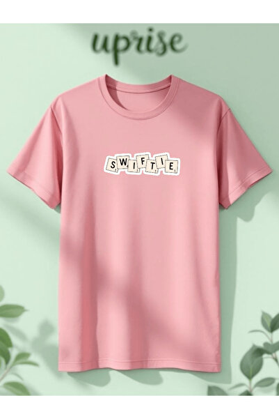 Vordevia Swiftie Taylor Swift Printed Cotton Oversize T-Shirt