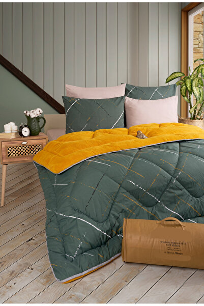 MUK's Σετ υπνοδωματίου Premium διπλής όψης Welsoft με σεντόνι και μαξιλάρι σε...