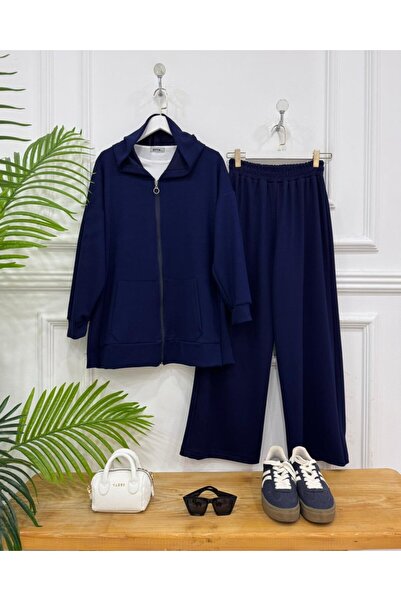 onix Lexa Suit Navy Blue