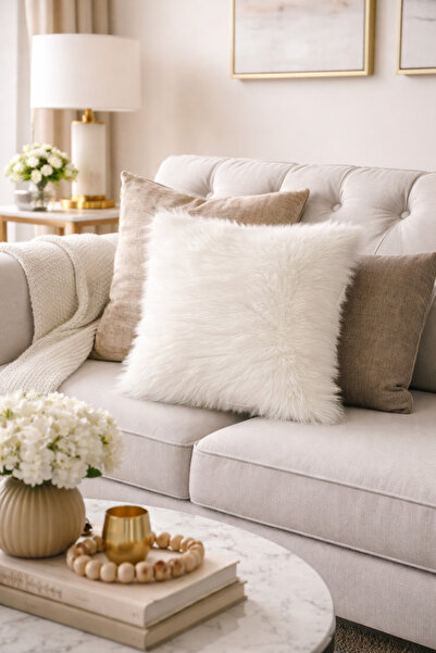 luvroshe Masal Home Lüks Peluş Kırlent