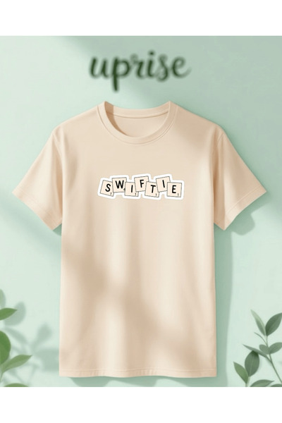 Vordevia Swiftie Taylor Swift Printed Cotton Oversize T-Shirt