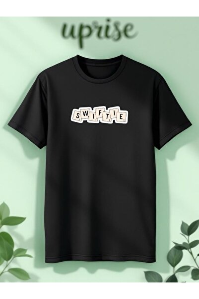 Vordevia Swiftie Taylor Swift Printed Cotton Oversize T-Shirt