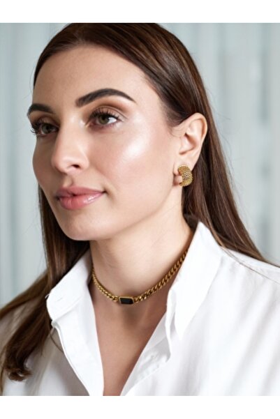 OEM Geometric Style Earrings 18k