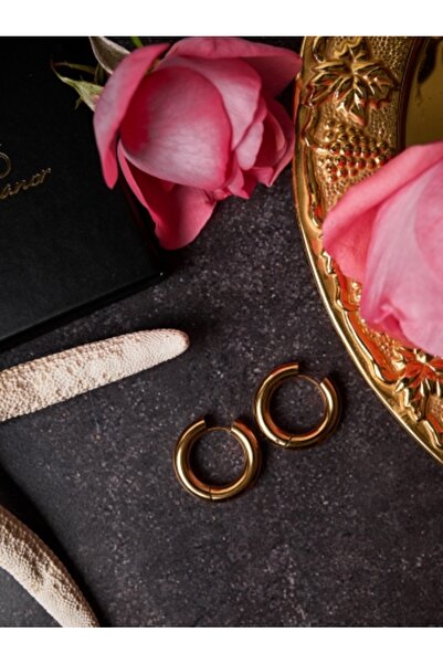 OEM Round earrings 18K. 16MM