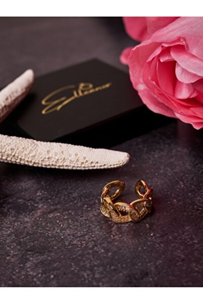 OEM 18K Zirconia Circle Ring