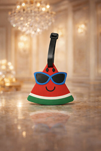 Boldy Watermelon Figured Luggage Tag - Suitcase Tag - Luggage Label - Bag Lab...