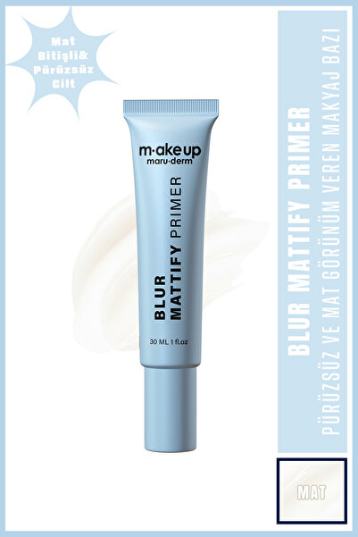 Maru.Derm m.ake up maruderm Gözenek Gizleyici, Pürüzsüz ve Mat Görünüm Sağlay...