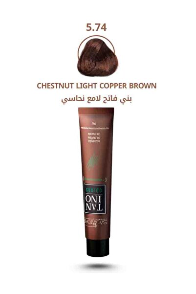salvatORE Tanino Dye, Light Coppery Brown, Shade 5.74