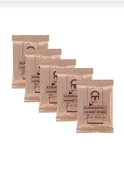 SB Ticaret MEHMET EFENDI TÜRK KAHVESİ 100 GR *5ADET Beden Tek Ebat