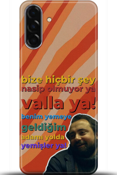 adveksiyon Samsung Galaxy A57 Case Hd Printed Case - I Am Defenseless 5161