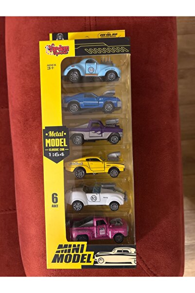 Alloy Models Vardem Metal Model 6 Pieces of Car Classic Car Doors Open