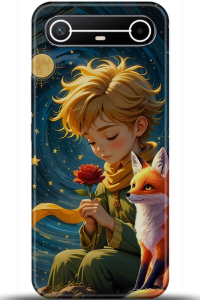 TECNO حافظة سبارك سليم 5G مطبوعة بتقنية HD - أنا عديمة الحماية 5778