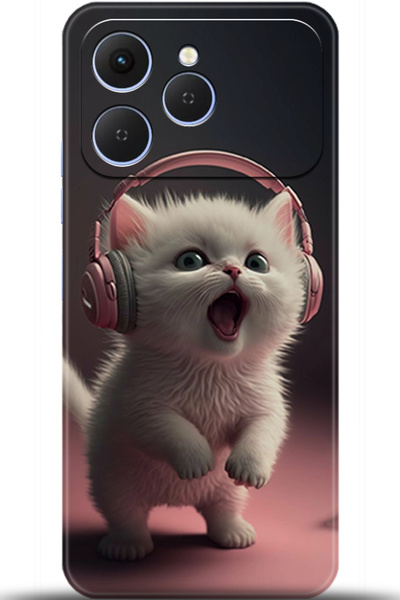 TECNO حافظة سبارك 40 مطبوعة بتقنية HD - أنا عديمة الحماية 5103