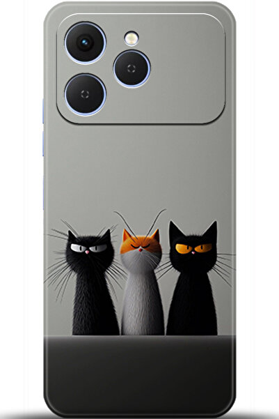 TECNO حافظة سبارك 40 مطبوعة بتقنية HD - أنا عديمة الدفاع 5731