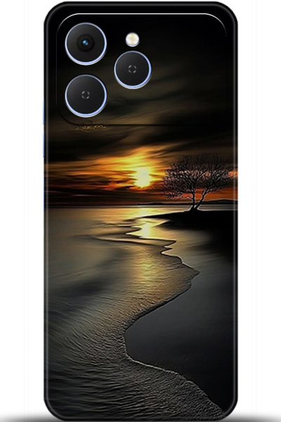 TECNO حافظة سبارك 40 مطبوعة بتقنية HD - أنا عديمة الحماية 5750