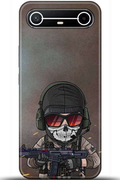 TECNO حافظة سبارك سليم 5G مطبوعة بتقنية HD - أنا عديمة الدفاع 5773