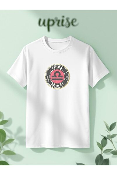 Vordevia Tricou supradimensionat din bumbac imprimat cu zodiacul astrologic B...