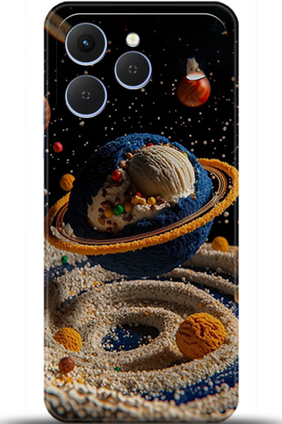 TECNO حافظة سبارك 40 مطبوعة بتقنية HD - أنا عديمة الدفاع 5767