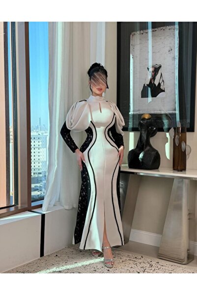 Special-DIARA Modern evening dress with a sculpted design