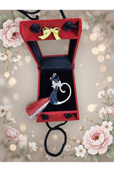 loksy25 Brosa Martisor - Cutie Fereastra Cadou / Cutie Catifea
