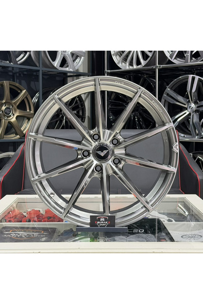 powcan 18 İNÇ 5X112 VORSTEİNER FF109 HYPER BLACK ÖN ARKA JANT MODELİ (4ADET)